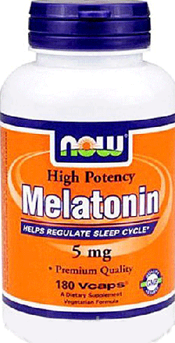 Melatonin 5, 180 шт, Now. Мелатонин. Улучшение сна Восстановление Укрепление иммунитета Поддержание здоровья 