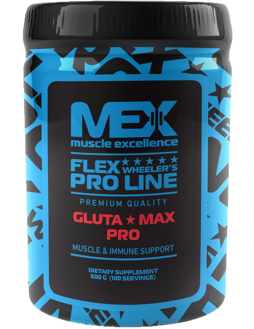 Gluta-Max Pro, 500 g, MEX Nutrition. Glutamina. Mass Gain recuperación Anti-catabolic properties 