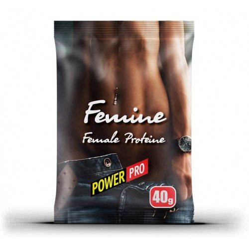 Протеин Power Pro Femine Protein, 40 грамм Клубника,  мл, Power Pro. Протеин. Набор массы Восстановление Антикатаболические свойства 