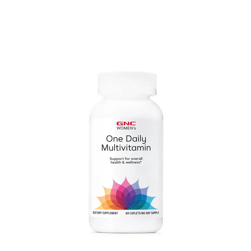 Витамины и минералы GNC Women's One Daily Multivitamin, 60 каплет,  ml, GNC. Vitamins and minerals. General Health Immunity enhancement 