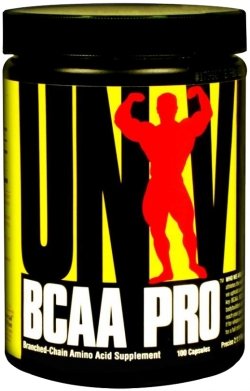 BCAA PRO 100 капс., 100 piezas, Universal Nutrition. BCAA. Weight Loss recuperación Anti-catabolic properties Lean muscle mass 