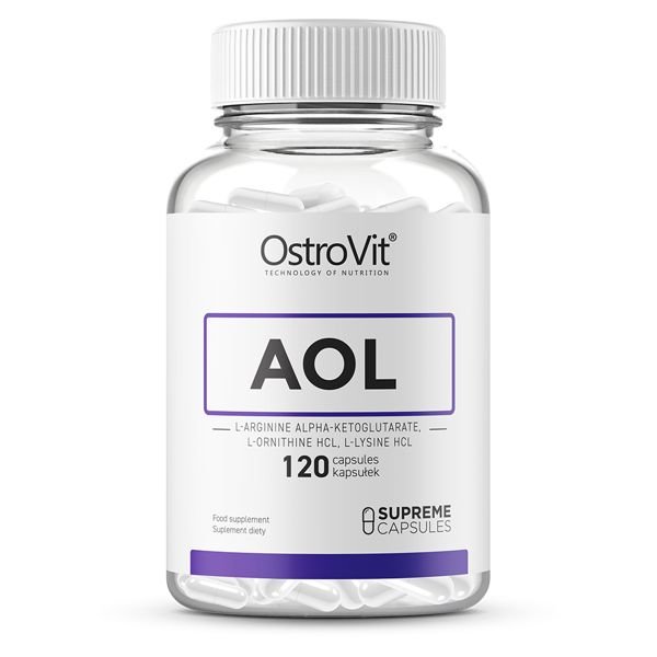 Аминокислота OstroVit AOL, 120 капсул,  мл, OstroVit. Аминокислоты. 