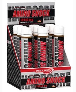 Amino Shock, 10 piezas, Best Body. Complejo de aminoácidos. 