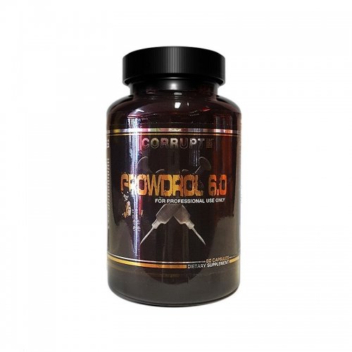 GrowDrol 6.0, 60 pcs, Corrupt Pharmaceuticals. Special supplements. 