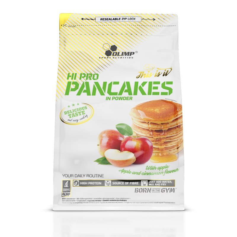 Заменитель питания Olimp Hi Pro Pancakes, 900 грамм Яблоко корица,  мл, Olimp Labs. Заменитель питания. 
