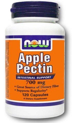 Apple Pectin 700 mg, 120 шт, Now. Спец препараты. 