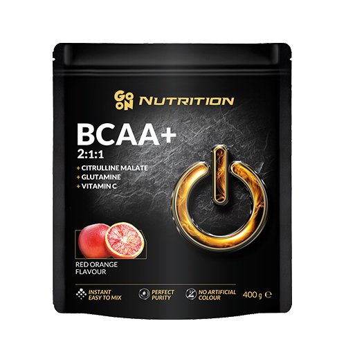 BCAA GoOn BCAA, 400 грамм Красный апельсин,  мл, Go On Nutrition. BCAA. Снижение веса Восстановление Антикатаболические свойства Сухая мышечная масса 