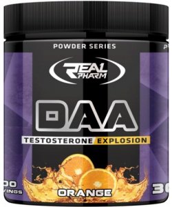 DAA, 300 g, Real Pharm. Testosterona Boosters. General Health Libido enhancing Anabolic properties Testosterone enhancement 