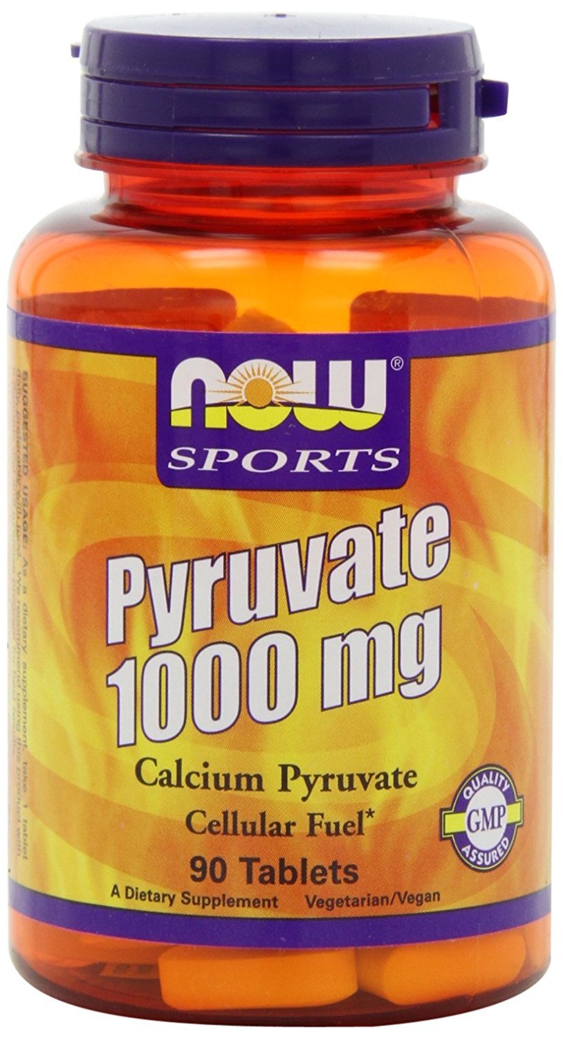 Pyruvate 1000 mg, 90 pcs, Now. Calcium Ca. 