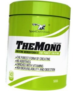The Mono, 500 г, Sport Definition. Креатин моногидрат. Набор массы Энергия и выносливость Увеличение силы 