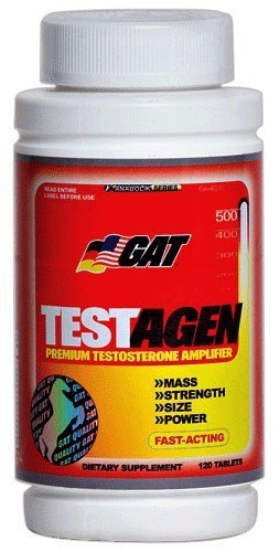 Testagen, 120 pcs, GAT. Testosterone Booster. General Health Libido enhancing Anabolic properties Testosterone enhancement 