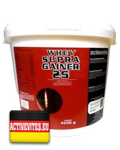 Activevites Whey Supra Gainer 25, , 4500 g