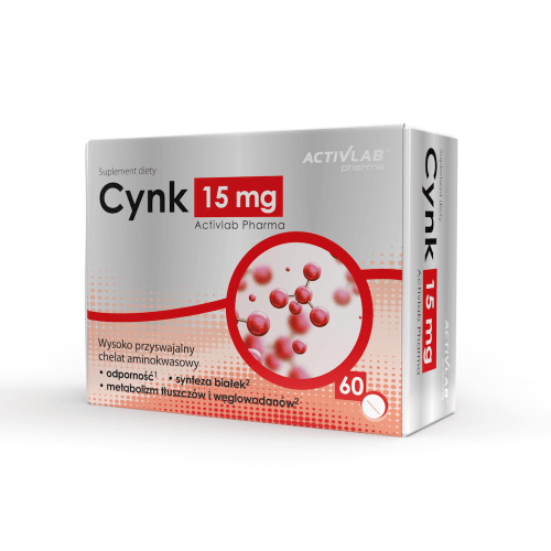 ActivLab Витамины и минералы Activlab Cynk 15 mg, 60 таблеток, , 