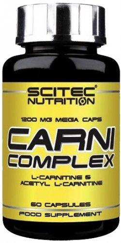 Carni Complex, 60 шт, Scitec Nutrition. L-карнитин. Снижение веса Поддержание здоровья Детоксикация Стрессоустойчивость Снижение холестерина Антиоксидантные свойства 