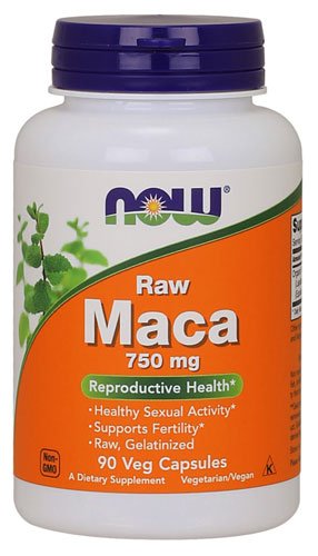 NOW Maca 750 mg Raw 90 капс Без вкуса,  ml, Now. Meal replacement. 