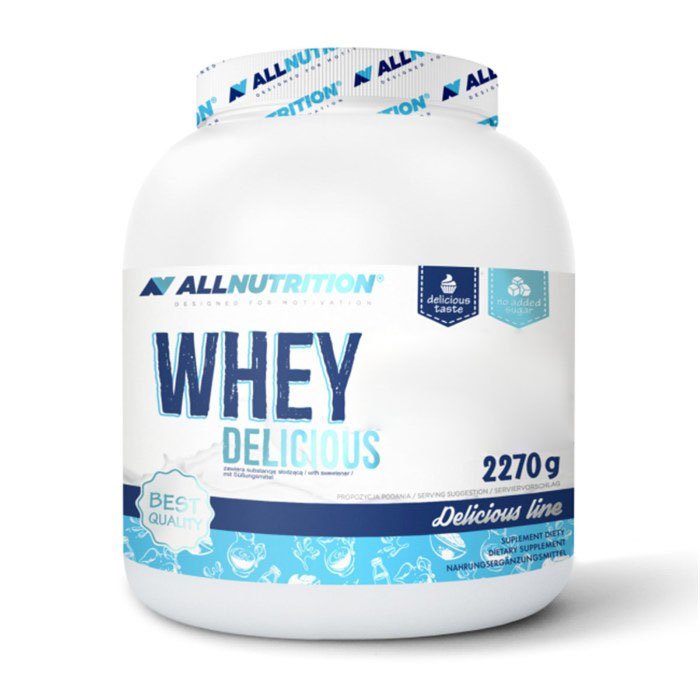 AllNutrition Протеин AllNutrition Whey Delicious, 2.27 кг - Delicious Line Шоколад, , 2270  грамм