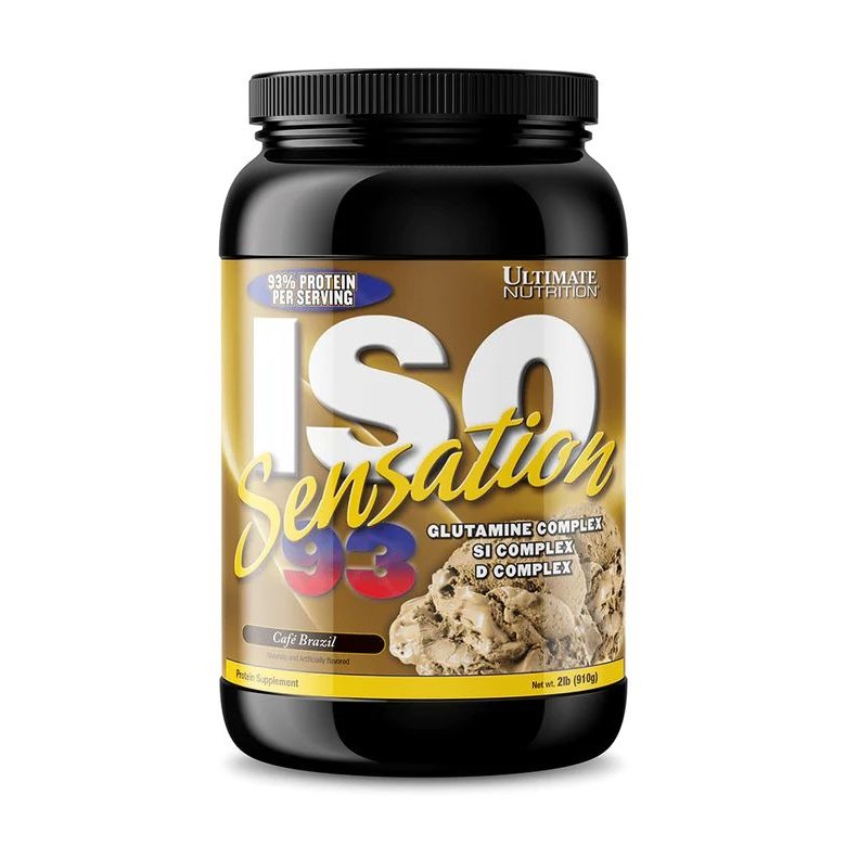 Протеин Ultimate Iso Sensation, 908 грамм Кофе,  мл, Ultimate Nutrition. Протеин. Набор массы Восстановление Антикатаболические свойства 
