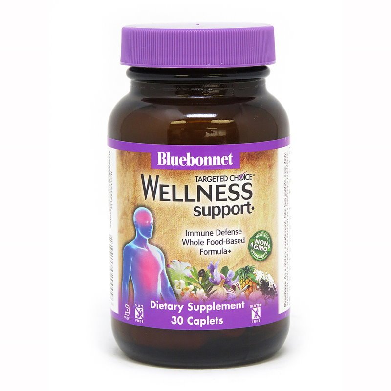 Bluebonnet Nutrition Натуральная добавка Bluebonnet Targeted Choice Wellness, 30 каплет, , 
