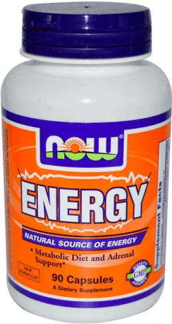 Energy, 90 pcs, Now. Energy. Energy & Endurance 