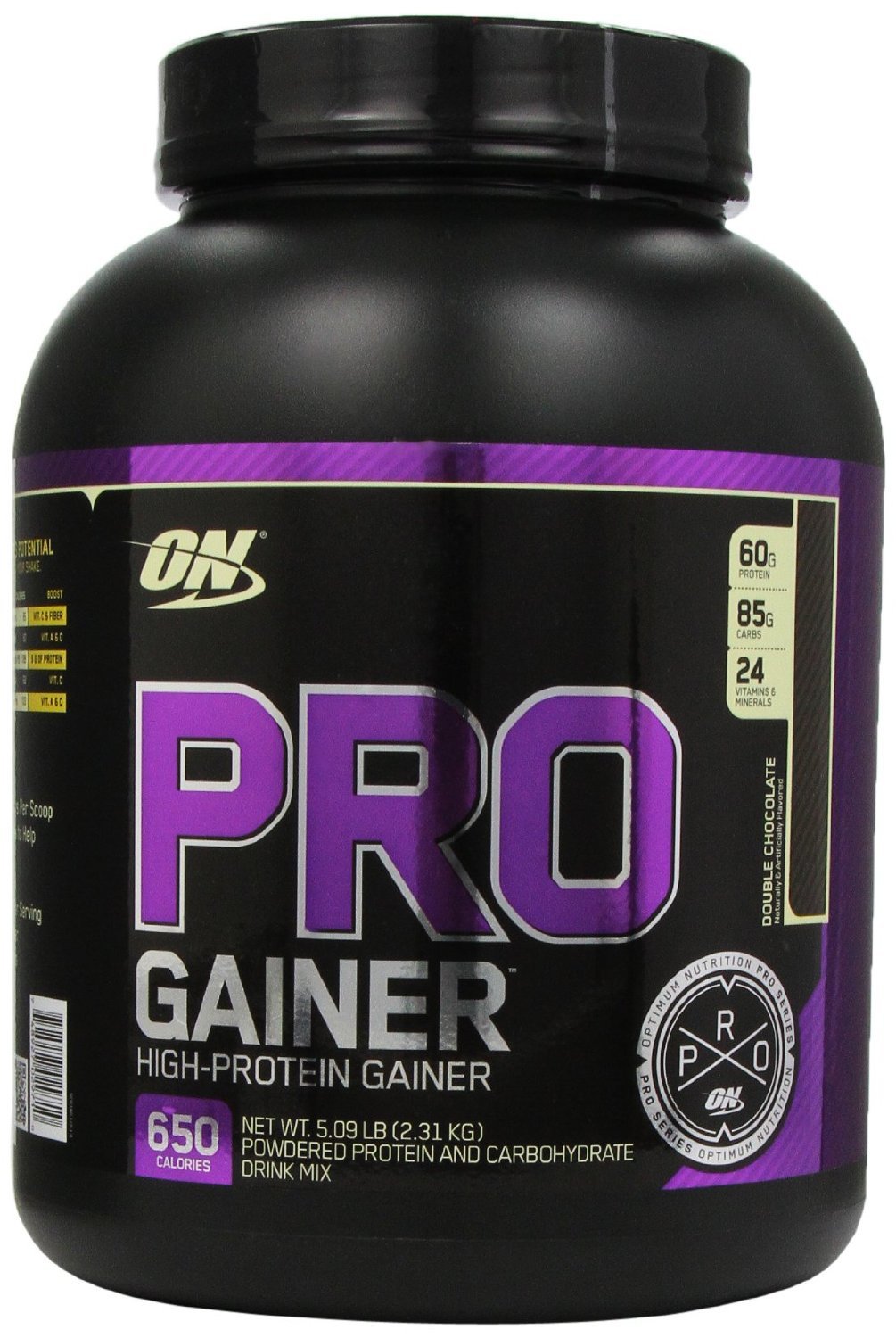 Pro Complex Gainer, 2310 g, Optimum Nutrition. Ganadores. Mass Gain Energy & Endurance recuperación 