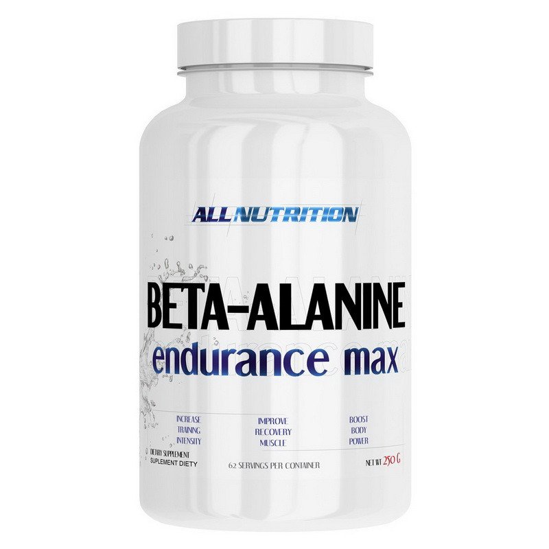 Бета аланин All Nutrition Beta Alanine Endurance Max (250 г) алл нутришн без добавок,  мл, AllNutrition. Бета-Аланин. 