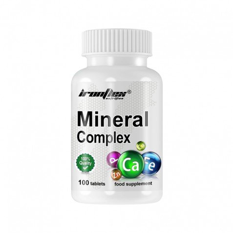 IronFlex Витамины и минералы IronFlex Mineral Complex, 100 таблеток, СРОК 03.23, , 