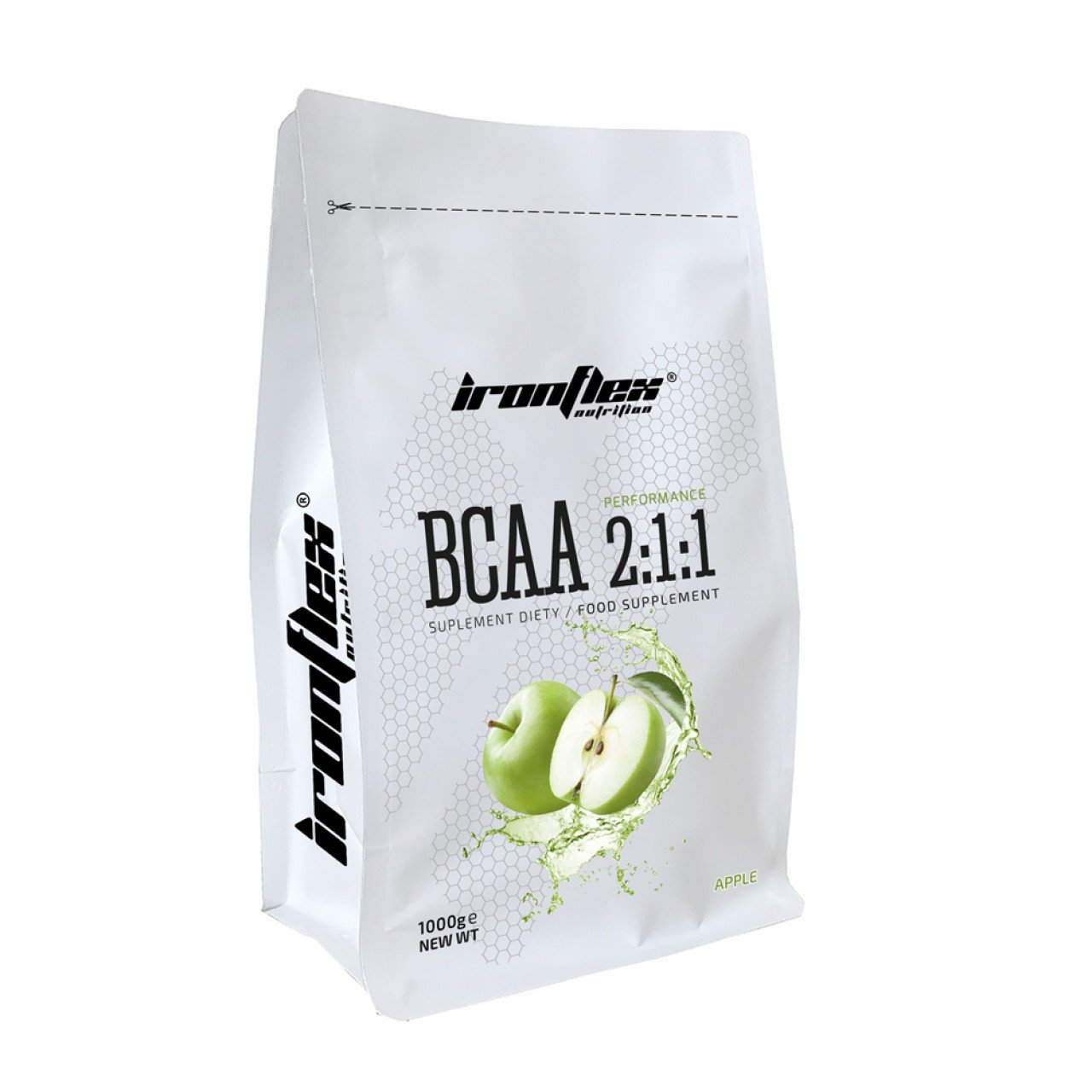 IronFlex БЦАА Iron Flex BCAA 2:1:1 1000 грамм Яблоко, , 