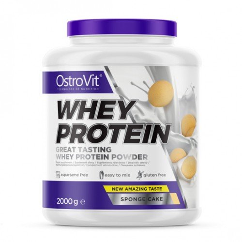 Протеин OstroVit Whey Protein, 2 кг Печенье,  ml, OstroVit. Protein. Mass Gain recovery Anti-catabolic properties 