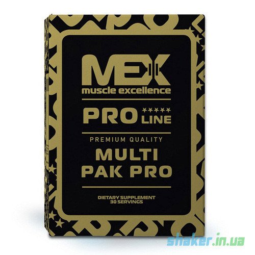 MEX Nutrition Комплекс витаминов MEX Nutrition Multi Pak Pro (30 пак) мекс нутришн мульти пак про, , 30 