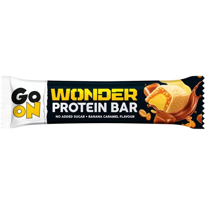 Go On Nutrition Go On Батончик Protein Bar Wonder 45 g (Banana Caramel), , 45 г