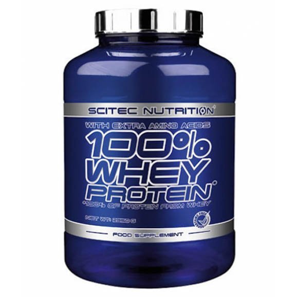 Протеин Scitec 100% Whey Protein, 2.35 кг Тирамису,  мл, Saputo. Протеин. Набор массы Восстановление Антикатаболические свойства 