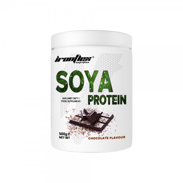 Протеин IronFlex Soya Protein, 500 грамм Шоколад,  мл, IronFlex. Протеин. Набор массы Восстановление Антикатаболические свойства 