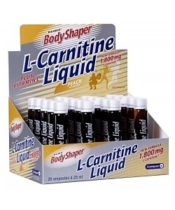 L-Carnitine Liquid, 20 piezas, Weider. L-carnitina. Weight Loss General Health Detoxification Stress resistance Lowering cholesterol Antioxidant properties 
