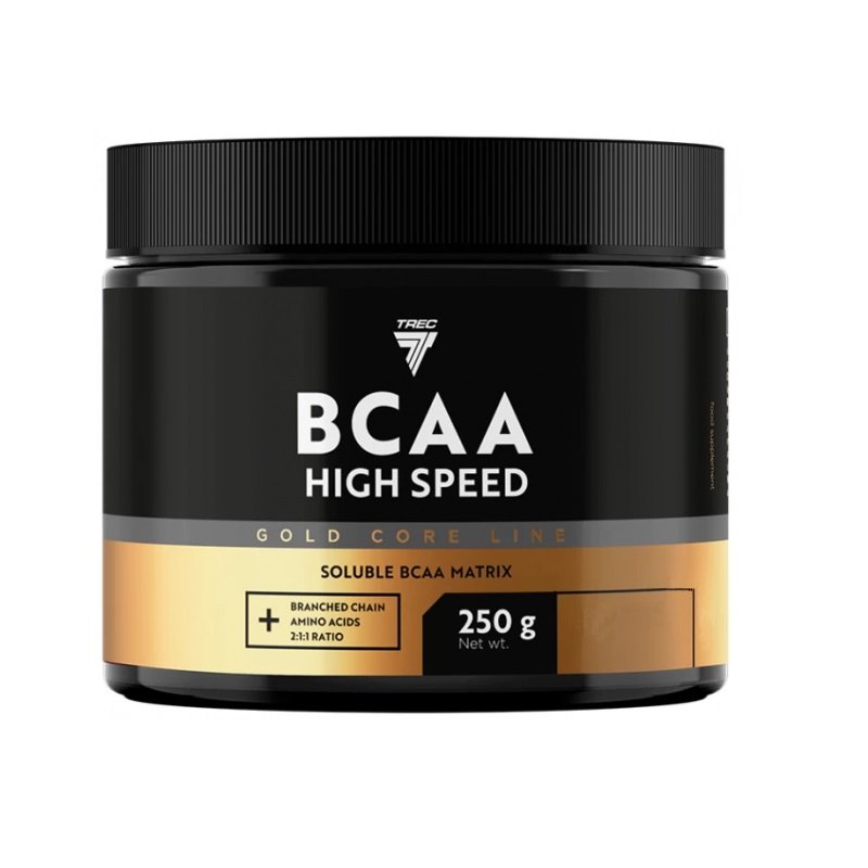 BCAA Trec Nutrition Gold Core Line BCAA High Speed, 250 грамм Лимон,  ml, Trec Nutrition. BCAA. Weight Loss स्वास्थ्य लाभ Anti-catabolic properties Lean muscle mass 