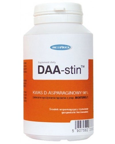 DAA-Stin, 90 g, Megabol. Testosterone Booster. General Health Libido enhancing Anabolic properties Testosterone enhancement 
