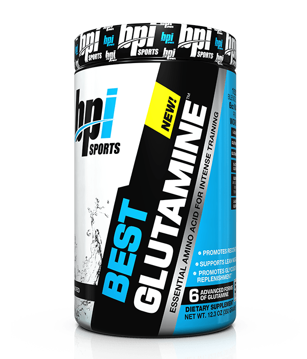 Best Glutamine, 350 г, BPi Sports. Глютамин. Набор массы Восстановление Антикатаболические свойства 