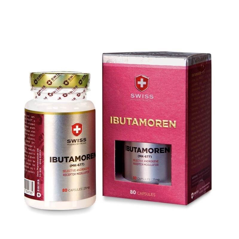 SWISS PHARMACEUTICALS  Ibutamoren 80 шт. / 80 servings,  ml, SWISS PHARMACEUTICALS. SARM. 