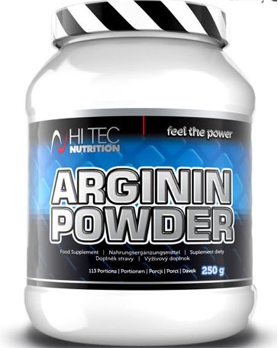 Arginin Powder, 250 g, Hi Tec. Arginine. स्वास्थ्य लाभ Immunity enhancement Muscle pumping Antioxidant properties Lowering cholesterol Nitric oxide donor 