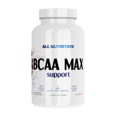 AllNutrition BCAA Max Support 250 г Черная смородина,  ml, AllNutrition. BCAA. Weight Loss स्वास्थ्य लाभ Anti-catabolic properties Lean muscle mass 