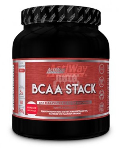 BCAA Stack, 360 г, ActiWay Nutrition. BCAA. Снижение веса Восстановление Антикатаболические свойства Сухая мышечная масса 