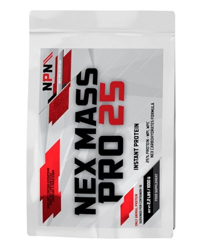 Nex Max Pro 25, 1000 g, Nex Pro Nutrition. Ganadores. Mass Gain Energy & Endurance recuperación 