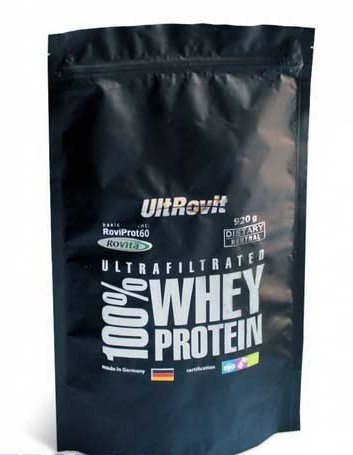 100% Whey Protein Ultrаfiltrated 65, 920 g, UltRovit. Whey Concentrate. Mass Gain स्वास्थ्य लाभ Anti-catabolic properties 