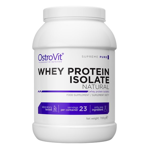 Протеин OstroVit Whey Protein Isolate, 700 грамм Бисквит,  ml, OstroVit. Proteína. Mass Gain recuperación Anti-catabolic properties 