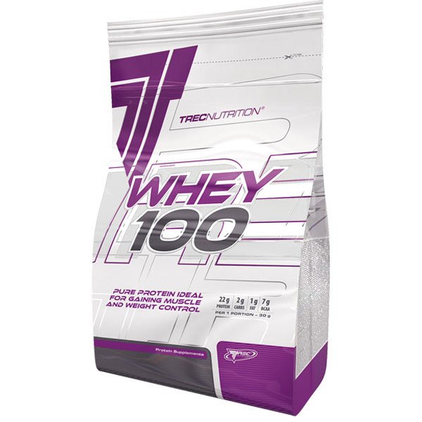 Протеин Trec Nutrition Whey 100, 2.27 кг Шоколад-кунжут,  ml, Trec Nutrition. Protein. Mass Gain recovery Anti-catabolic properties 