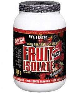 Fruit Isolate, 908 g, Weider. Whey Isolate. Lean muscle mass Weight Loss recovery Anti-catabolic properties 