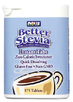 Better Stevia Instant Tabs, 175 шт, Now. Заменитель питания. 