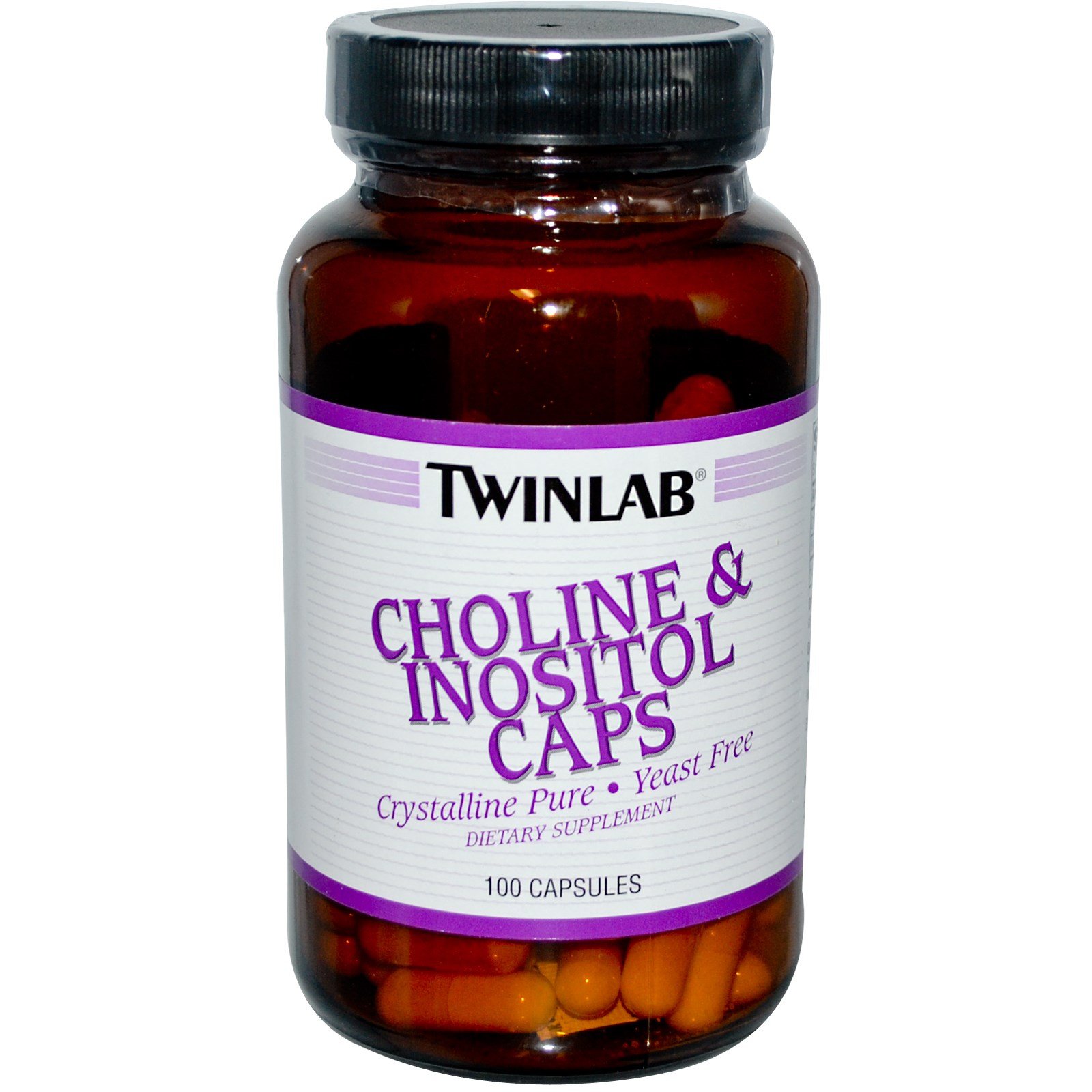 Choline & Inositol, 100 шт, Twinlab. Спец препараты. 
