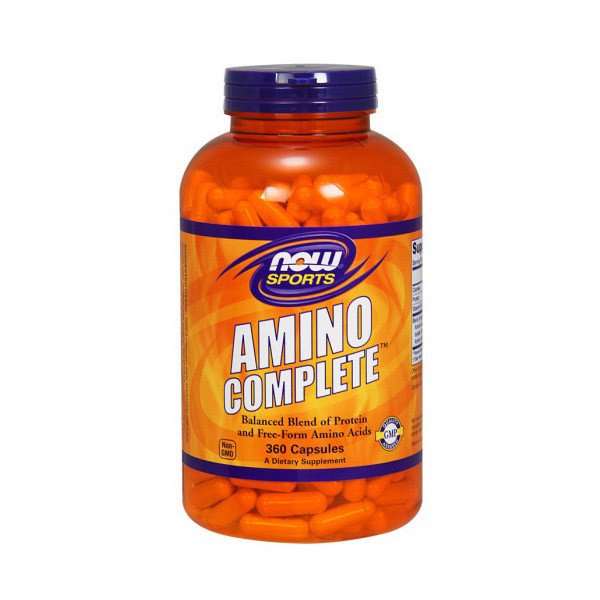 Комплекс аминокислот Now Foods Amino Complete (360 капс) нау фудс,  мл, Now. Аминокислотные комплексы. 
