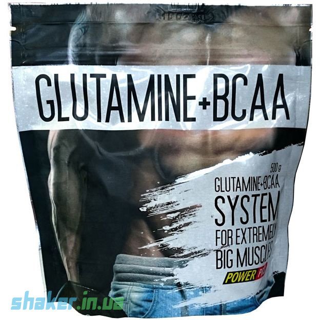 БЦАА Power Pro Glutamine + BCAA (500 г) павер про с глютамином Без вкуса,  мл, Power Pro. BCAA. Снижение веса Восстановление Антикатаболические свойства Сухая мышечная масса 