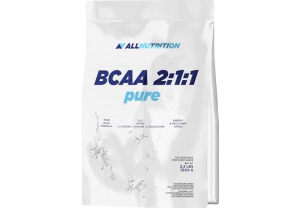 AllNutrition BCAA AllNutrition BCAA Pure 2:1:1, 1 кг Апельсин, , 1000  грамм